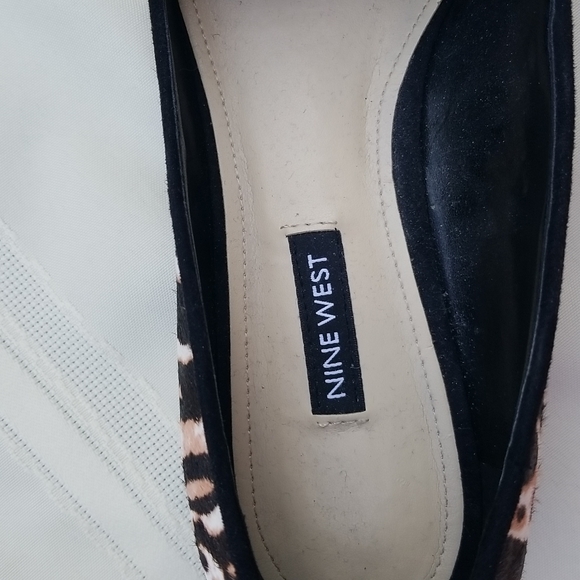 Nine West Animal Print Smoking Flats - Picture 6 of 10
